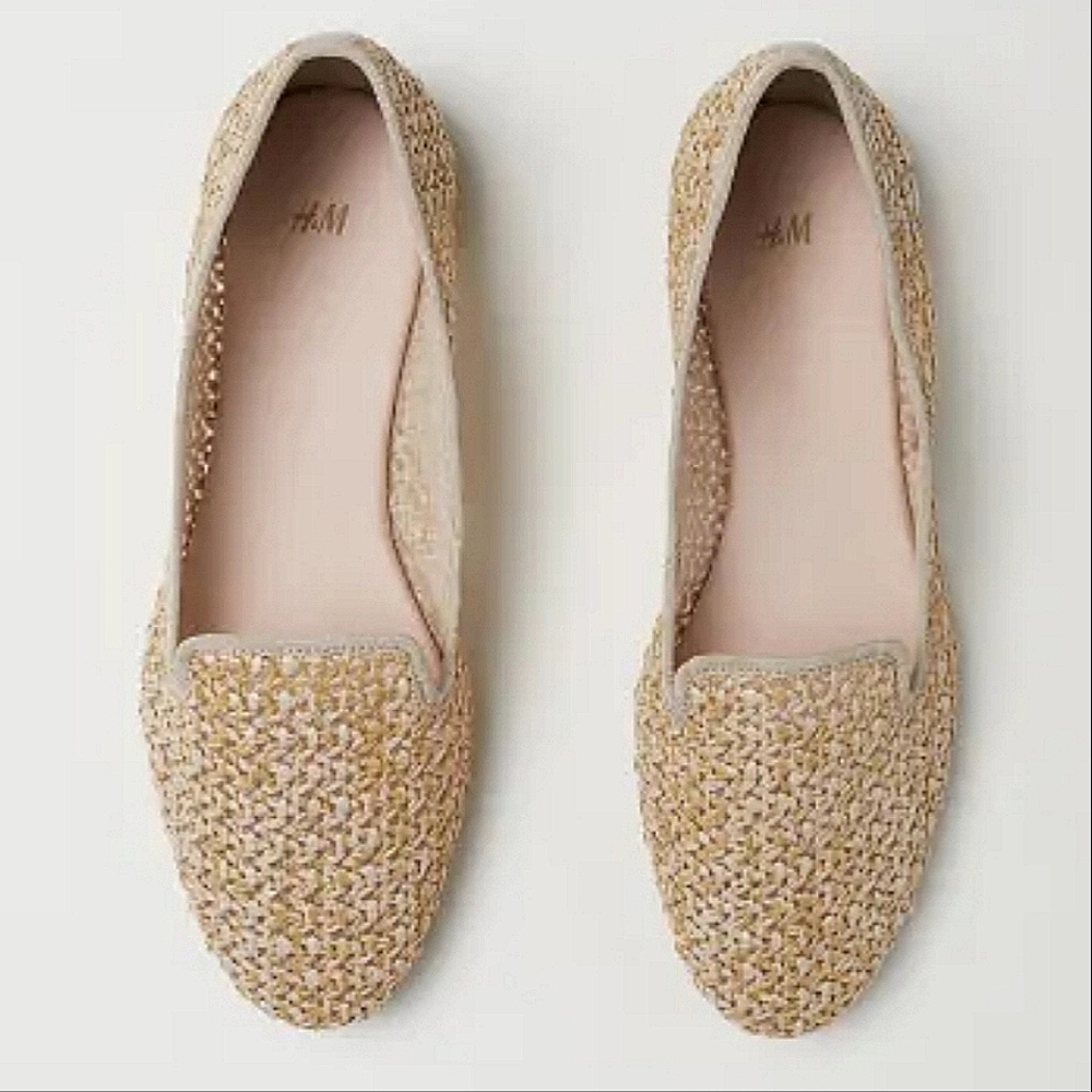 5️⃣ for 2️⃣5️⃣ Women's Woven Slip On Loafers | H&M Size 8.5